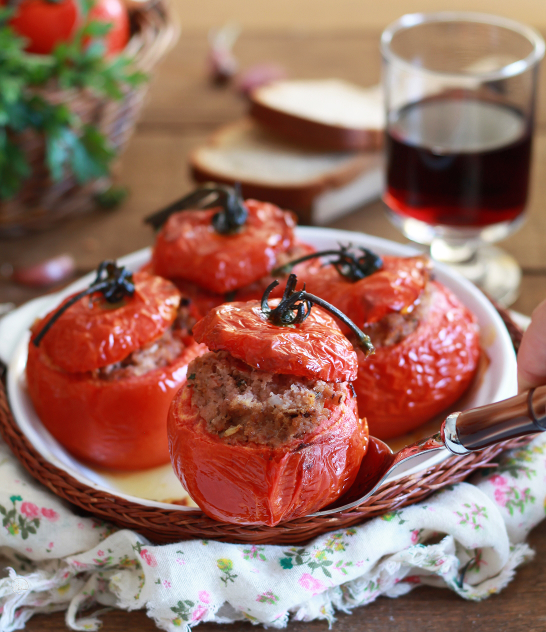 Farcis de tomates provençaux sans gluten - La Cassata Celiaca