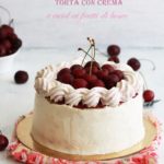 Torta con crema e ciliegie senza glutine - La Cassata Celiaca