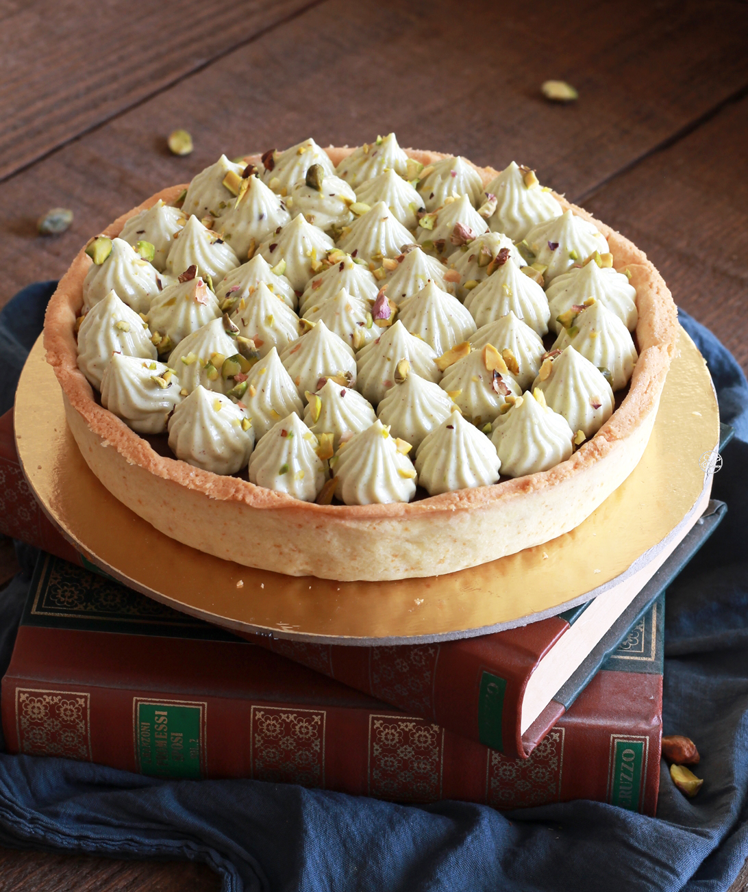 Crostata ciocco pistacchio gluten free - La Cassata Celiaca Crostata ciocco pistacchio gluten free - La Cassata Celiaca