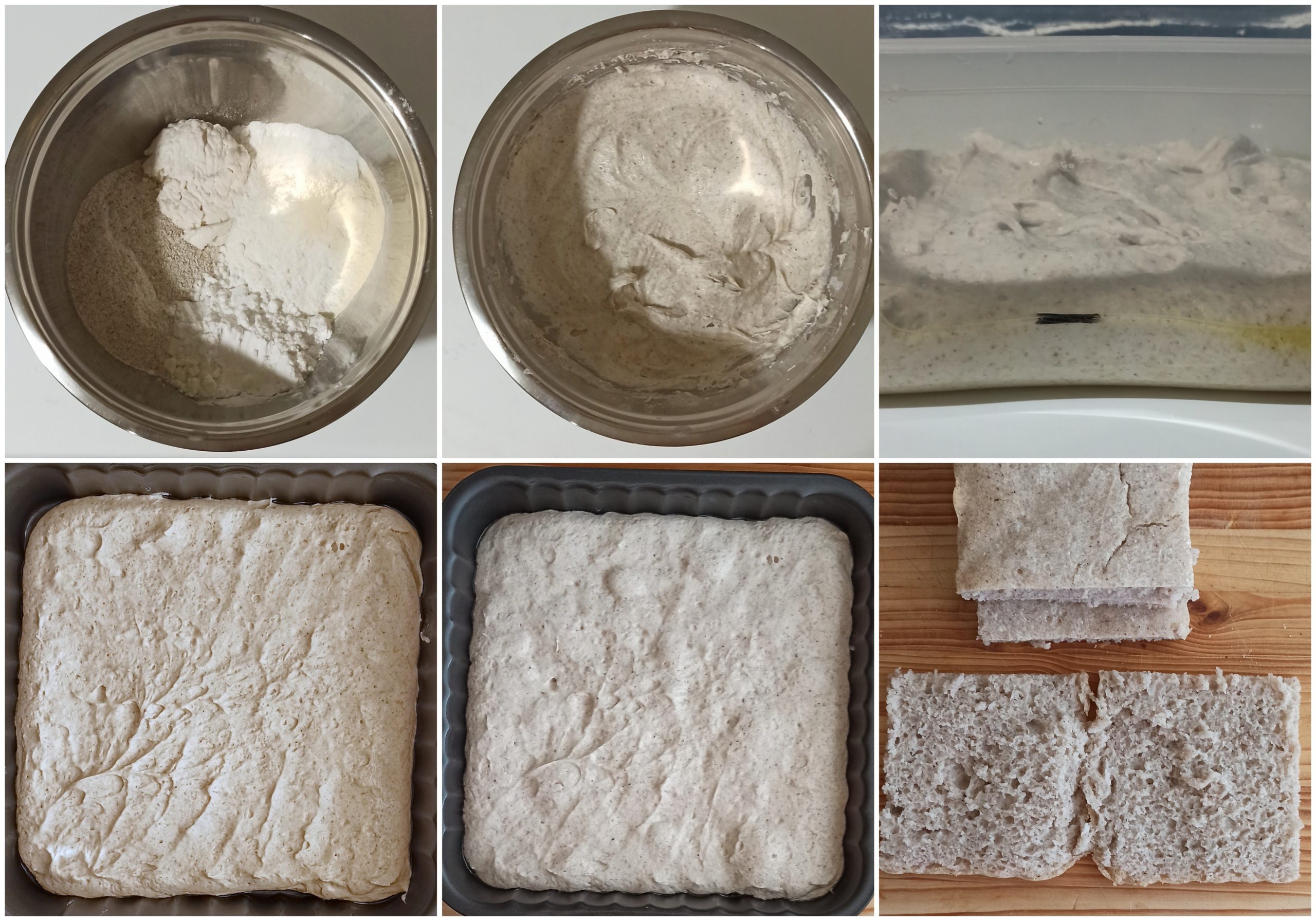 Focaccia sans gluten, sans maïs et sans mix - La Cassata Celiaca