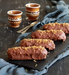 Barres choco-caramel sans gluten - La Cassata Celiaca