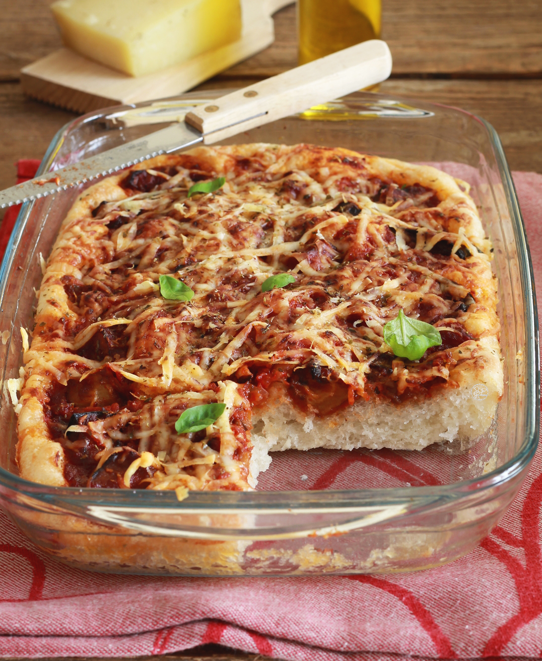 Focaccia à la Norma sans gluten - La Cassata Celiaca Paste di meliga senza glutine - La Cassata Celiaca