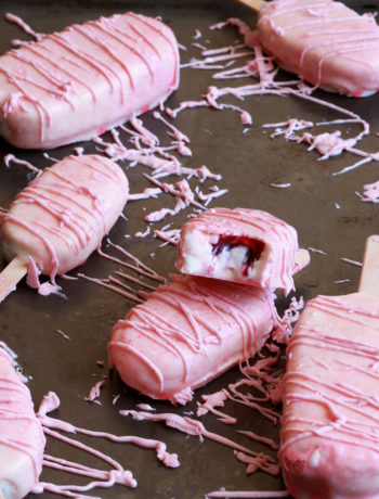 Esquimaux au lait concentré et fruits rouges - La Cassata Celiaca