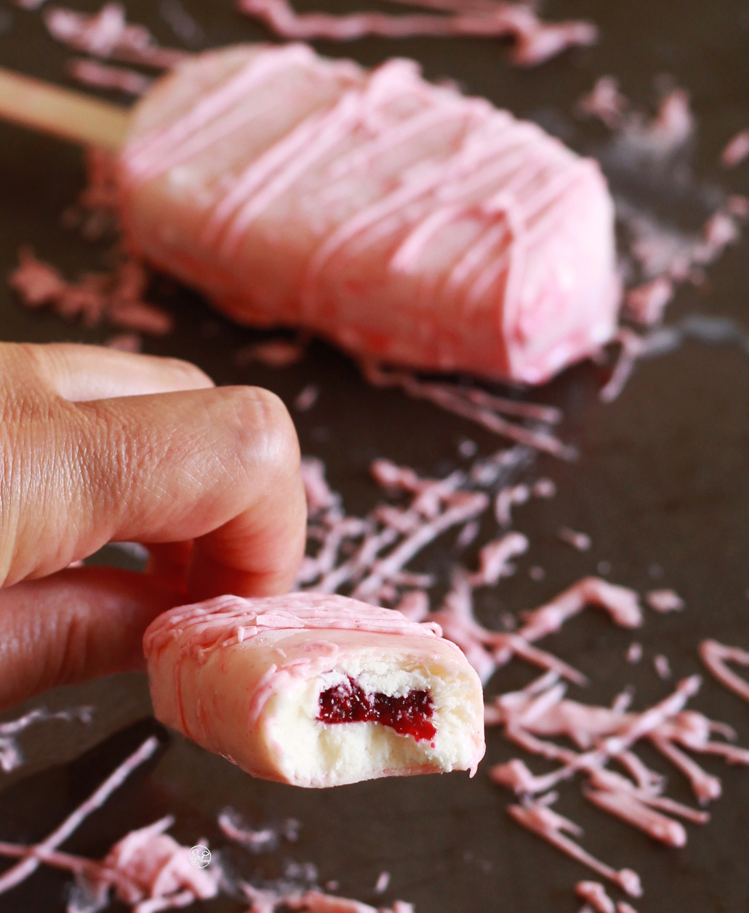 Gelato al latte condensato e frutti di bosco - La Cassata Celiaca