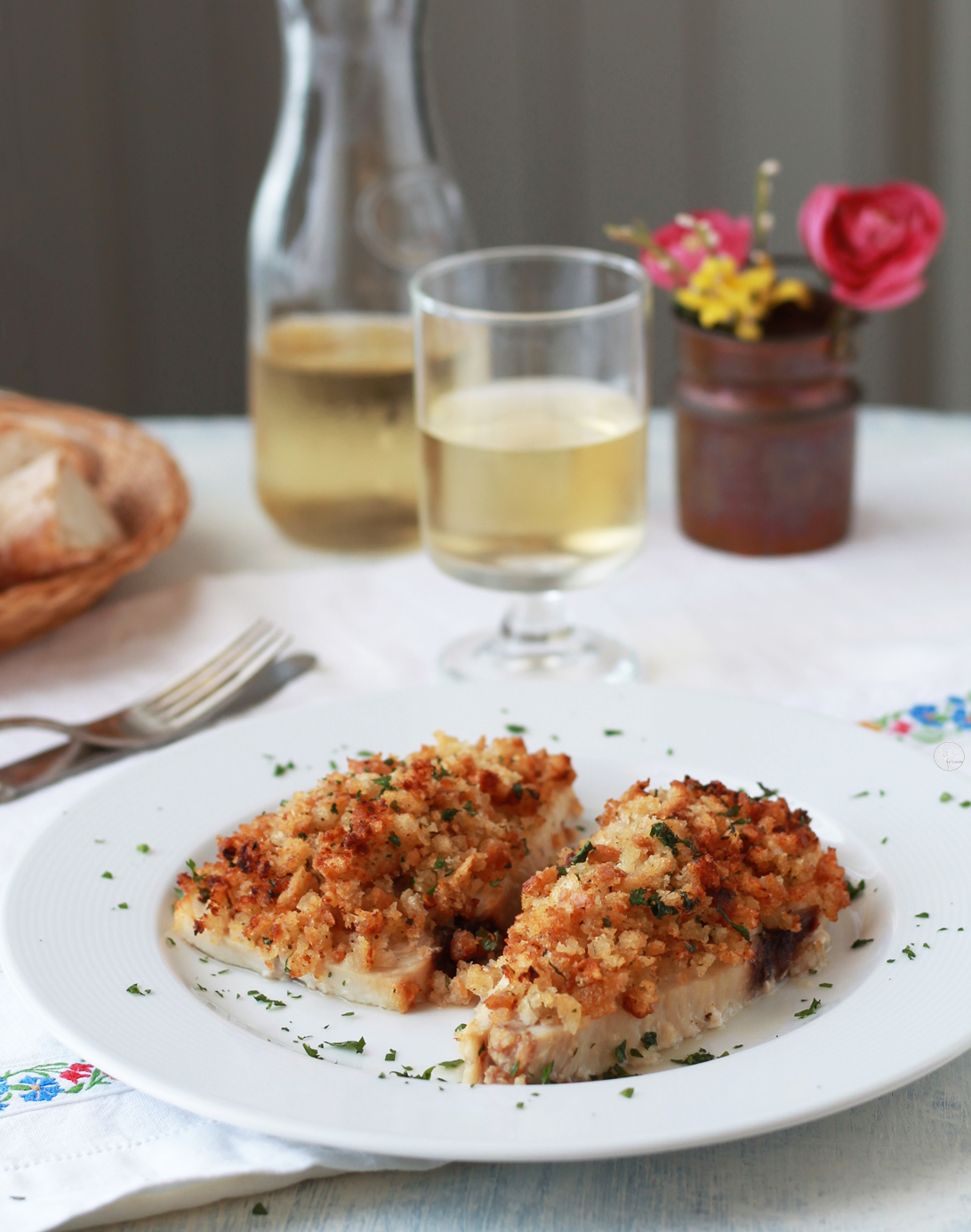 Pesce gratinato senza glutine - La Cassata Celiaca