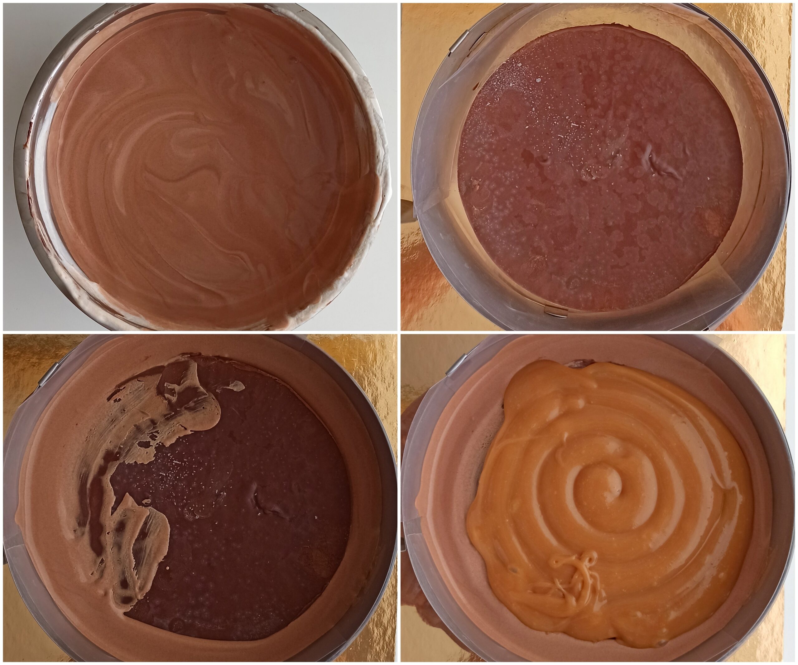 Entremets chocolat caramel sans gluten - La Cassata Celiaca