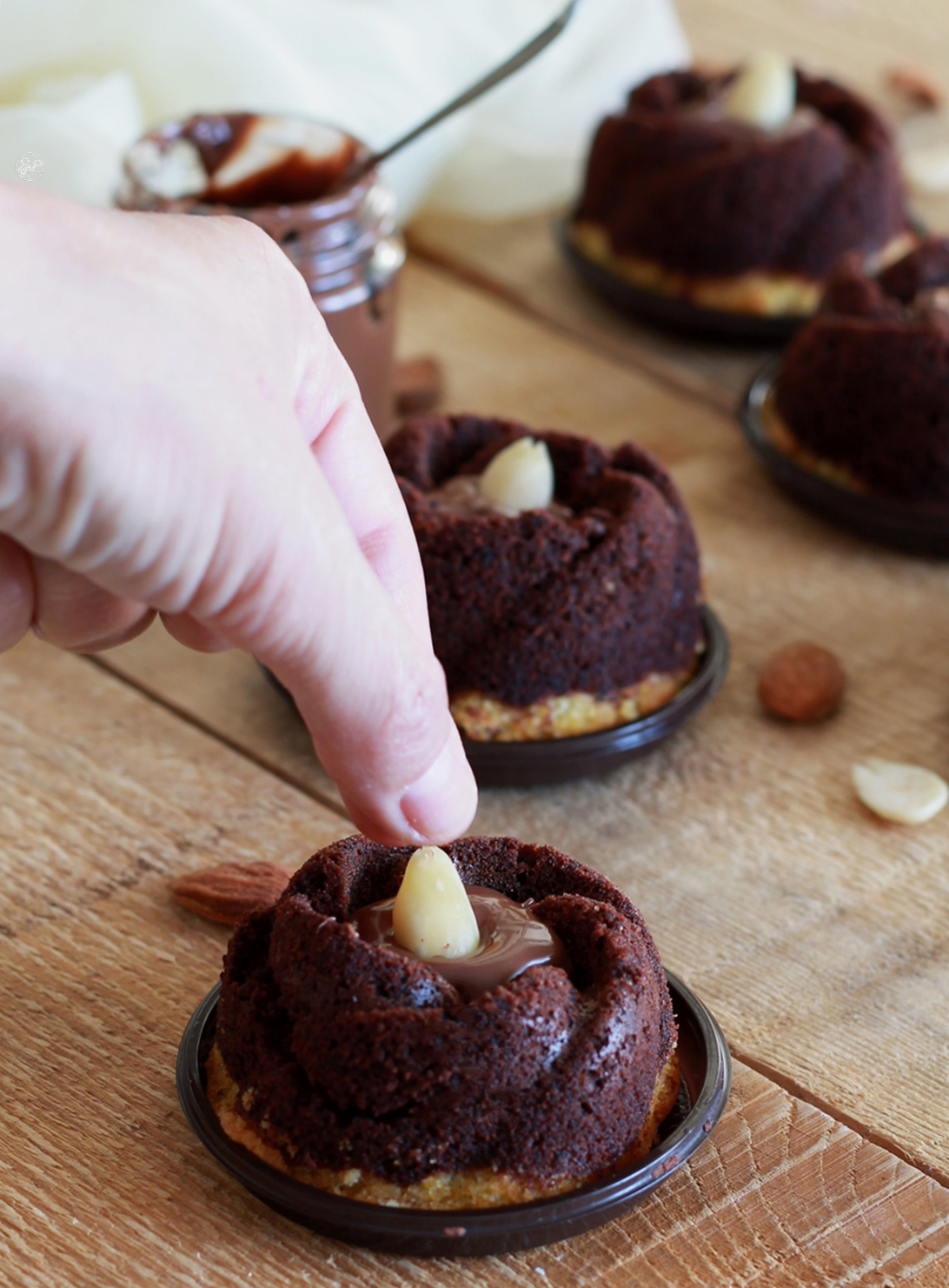 Tortine alla zucca e al cacao senza glutine - La Cassata Celiaca