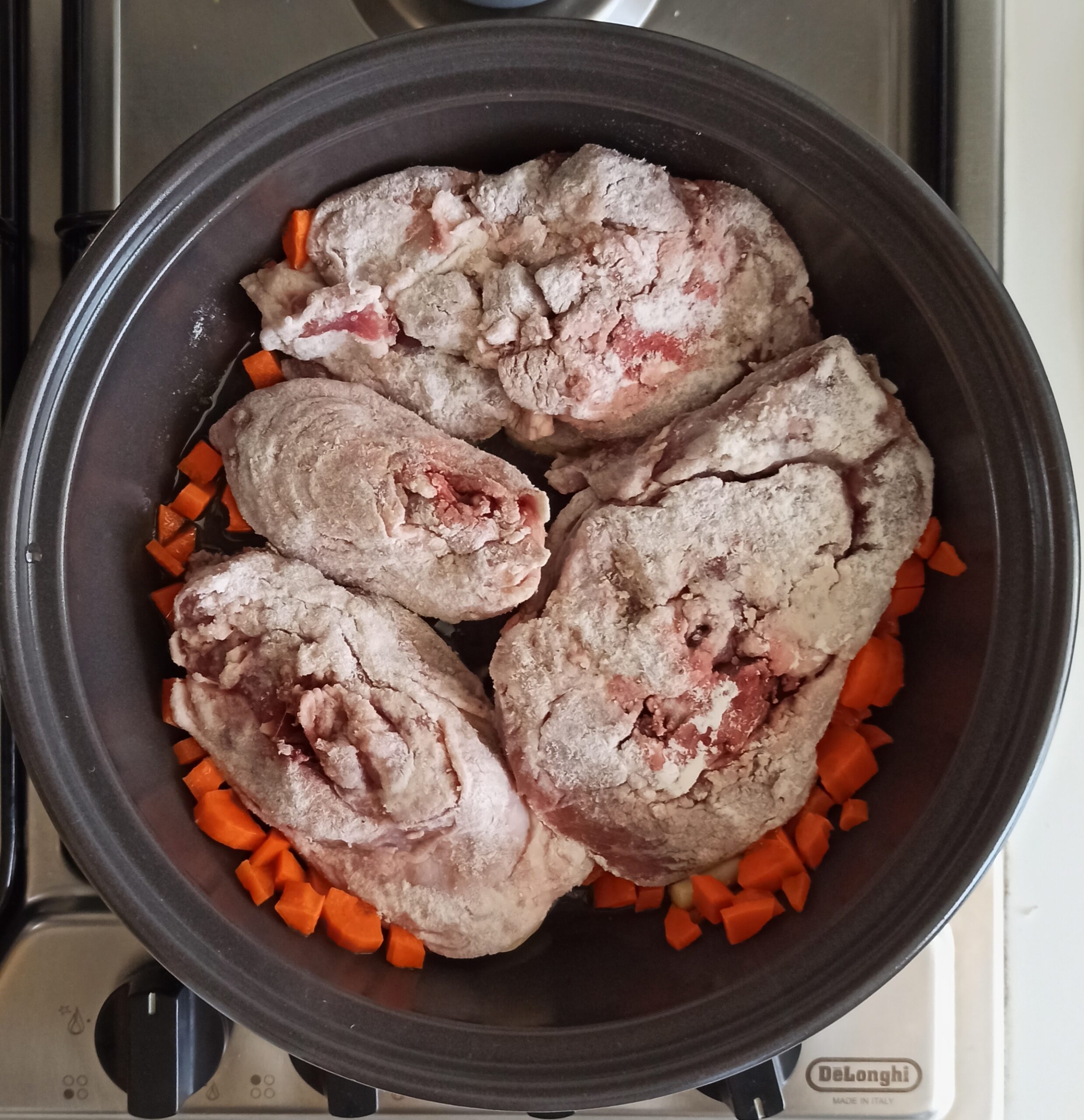 Osso buco de dinde aux cèpes - La Cassata Celiaca