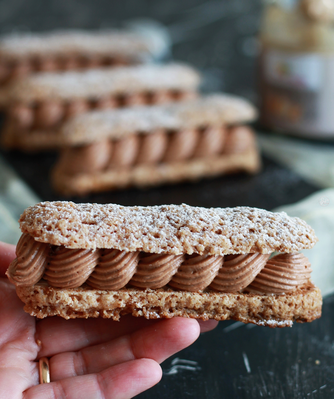 Eclairs Paris-Brest sans gluten - La Cassata Celiaca