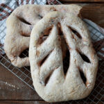 Fougasse sans gluten aux olives et au romarin - La Cassata Celiaca