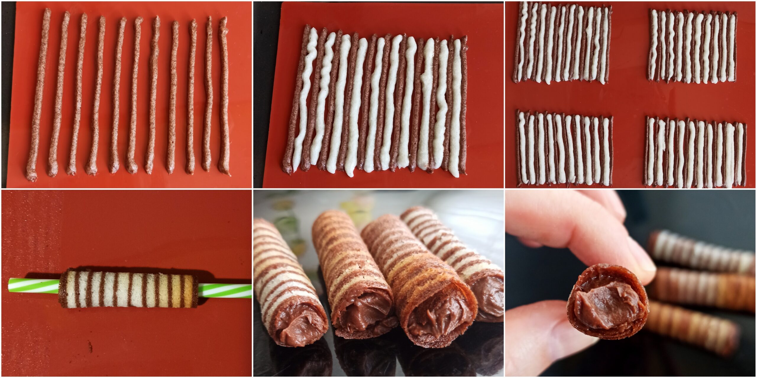 Michelettes ou cigarettes russes sans gluten - La Cassata Celiaca Michelettes ou cigarettes russes sans gluten - La Cassata Celiaca