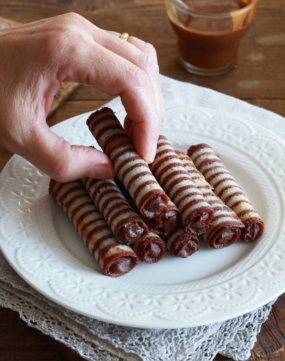 Michelettes ou cigarettes russes sans gluten - La Cassata Celiaca