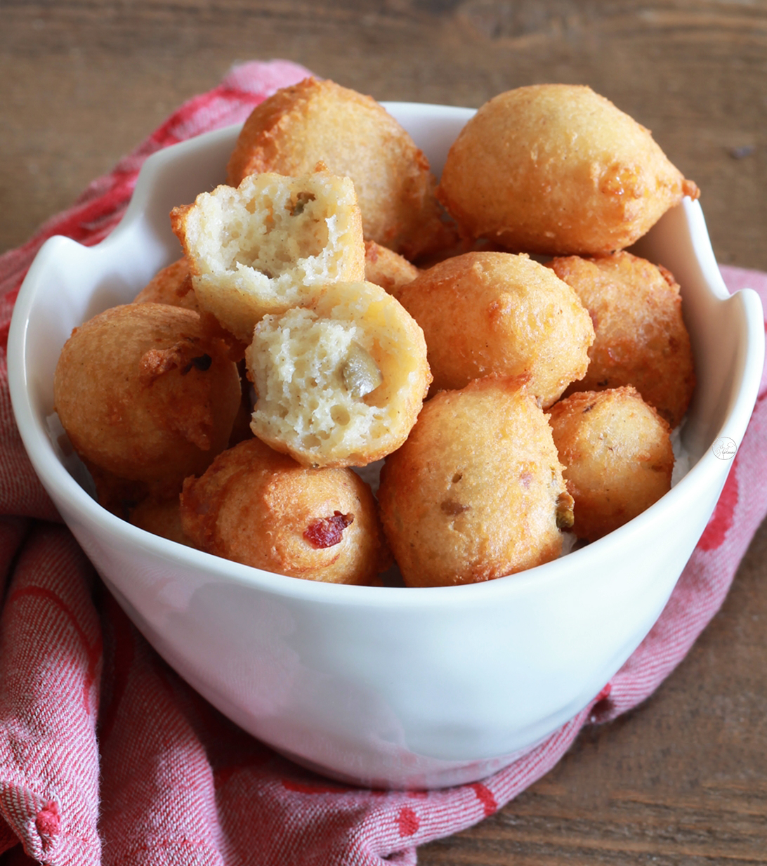 Beignets au fromage sans gluten - La Cassata Celiaca