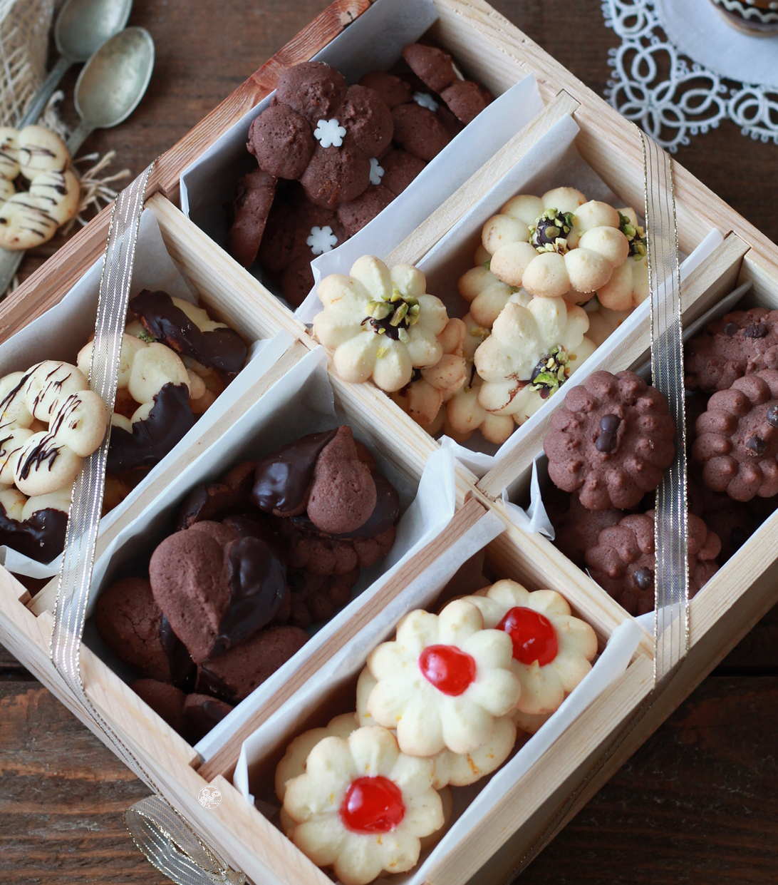 Biscuits sans gluten avec la presse à biscuits - La Cassata Celiaca