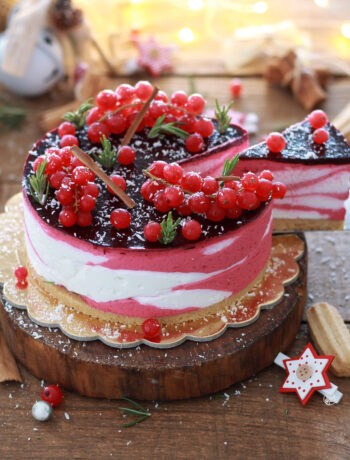 Cheesecake con yogurt e frutti di bosco senza glutine - La Cassata Celiaca