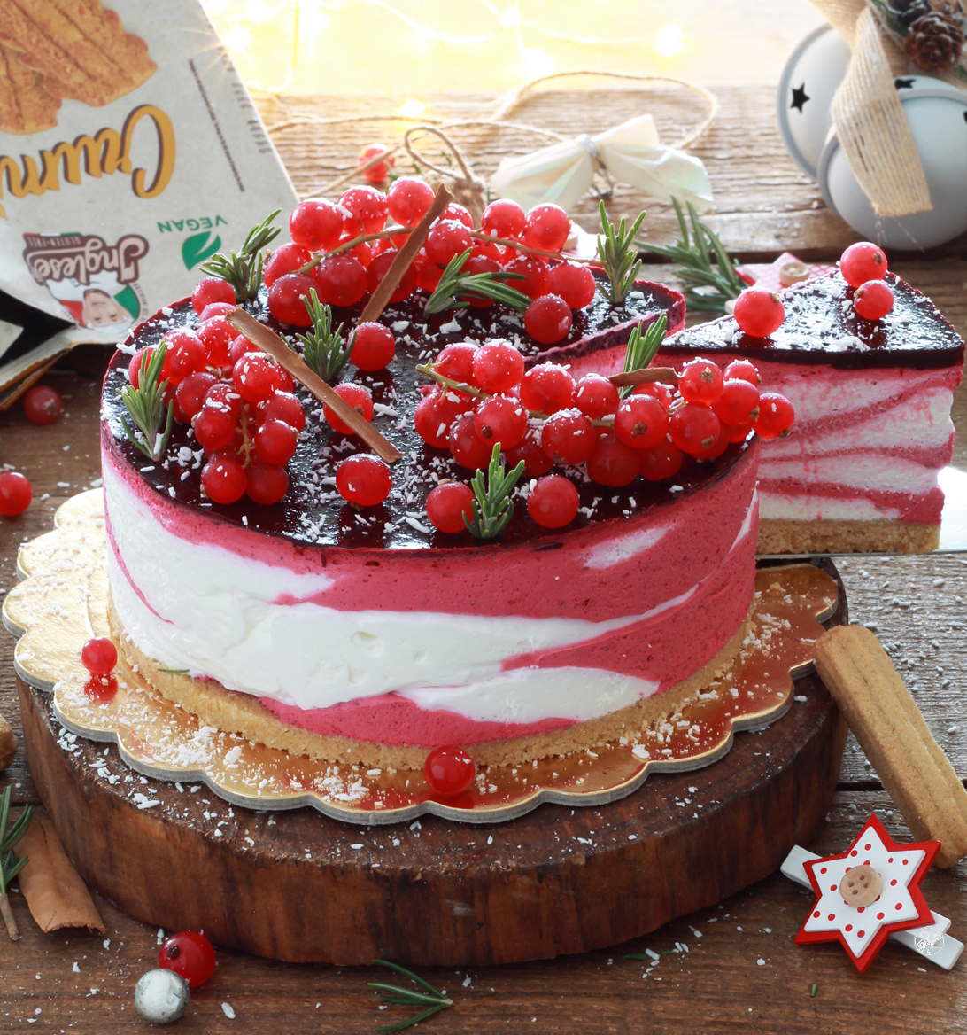 Cheesecake con yogurt e frutti di bosco senza glutine - La Cassata Celiaca