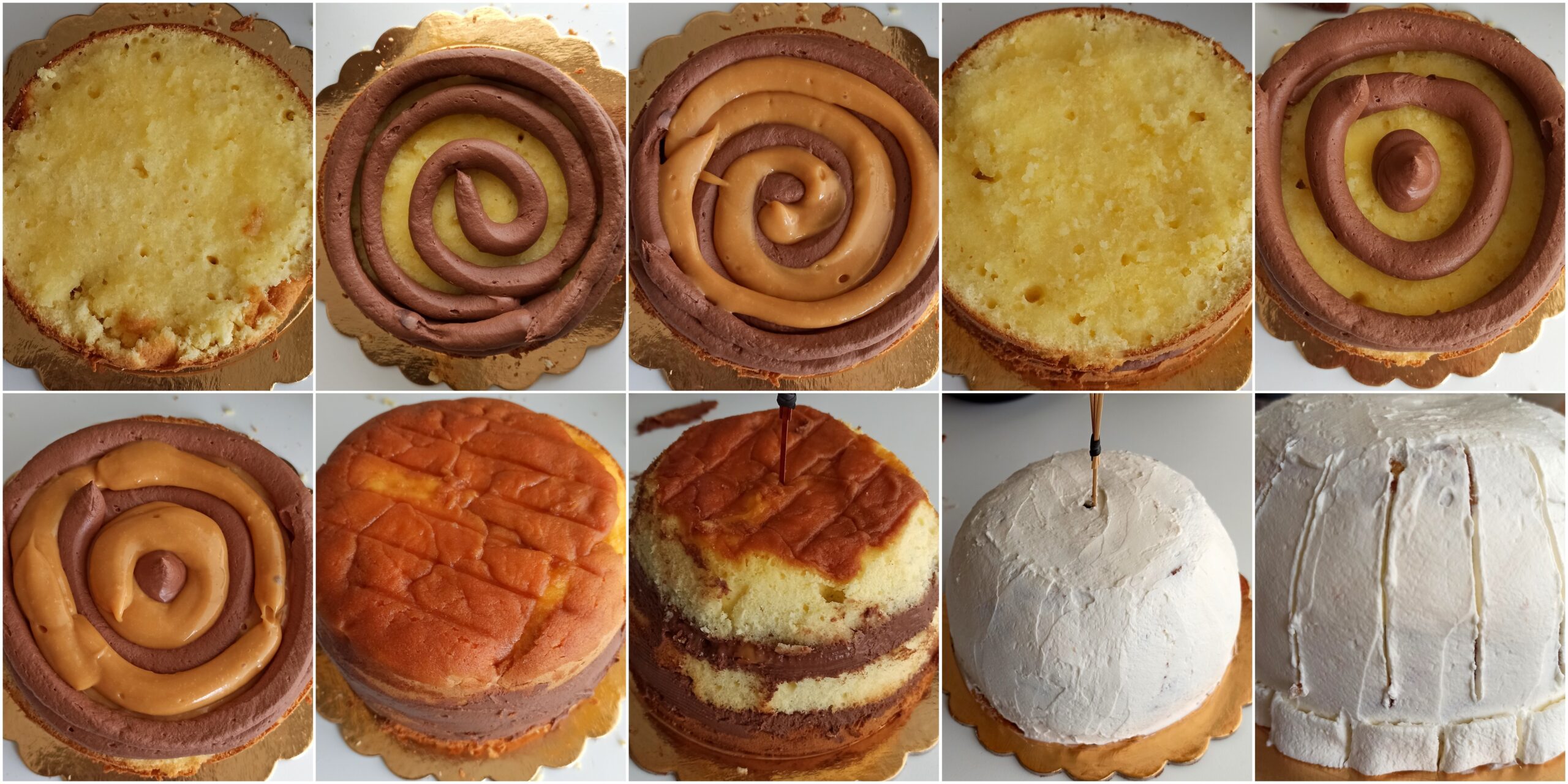 Torta igloo senza glutine - La Cassata Celiaca