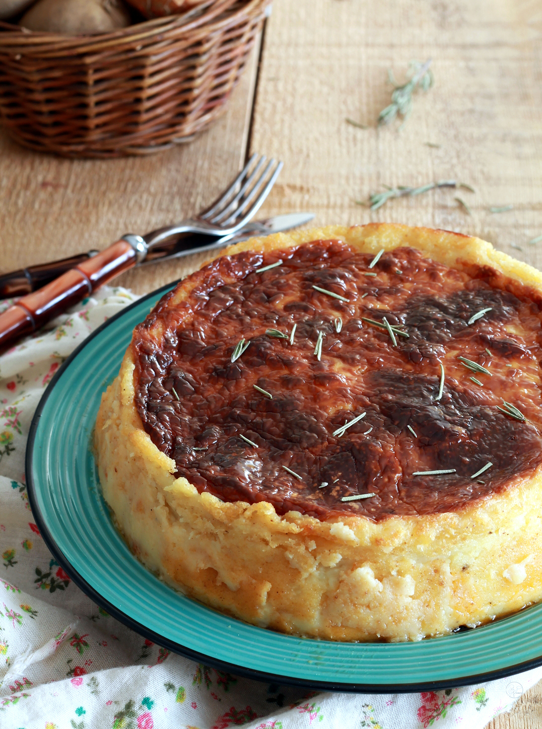 Torta salata stile hachis parmentier senza glutine - La Cassata Celiaca