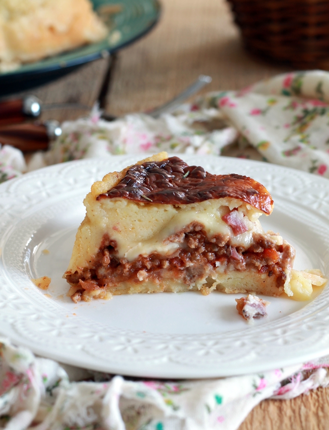 Torta salata stile hachis parmentier senza glutine - La Cassata Celiaca Torta salata stile hachis parmentier senza glutine - La Cassata Celiaca