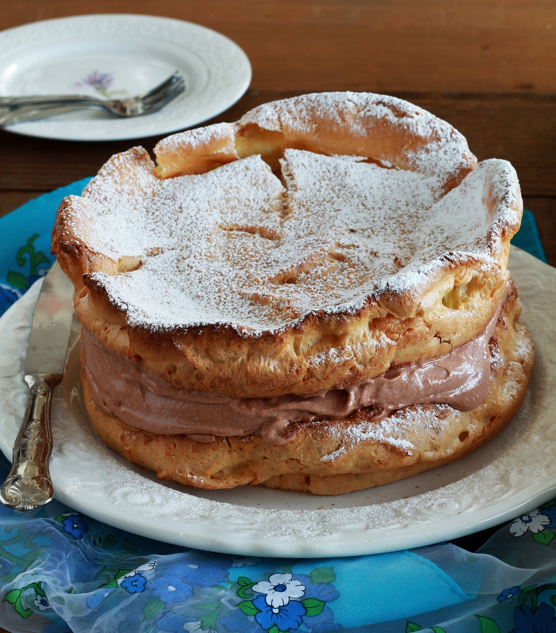 Gâteau Karpatka au Nutella sans gluten - La Cassata Celiaca