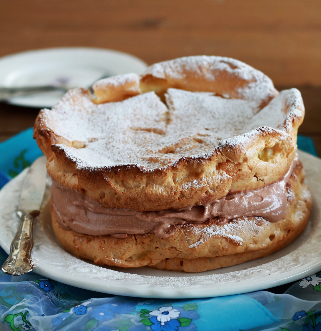 Gâteau Karpatka au Nutella sans gluten - La Cassata Celiaca