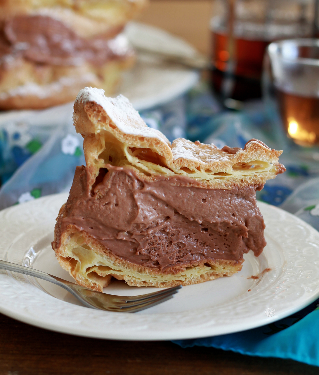 Gâteau Karpatka au Nutella sans gluten - La Cassata Celiaca