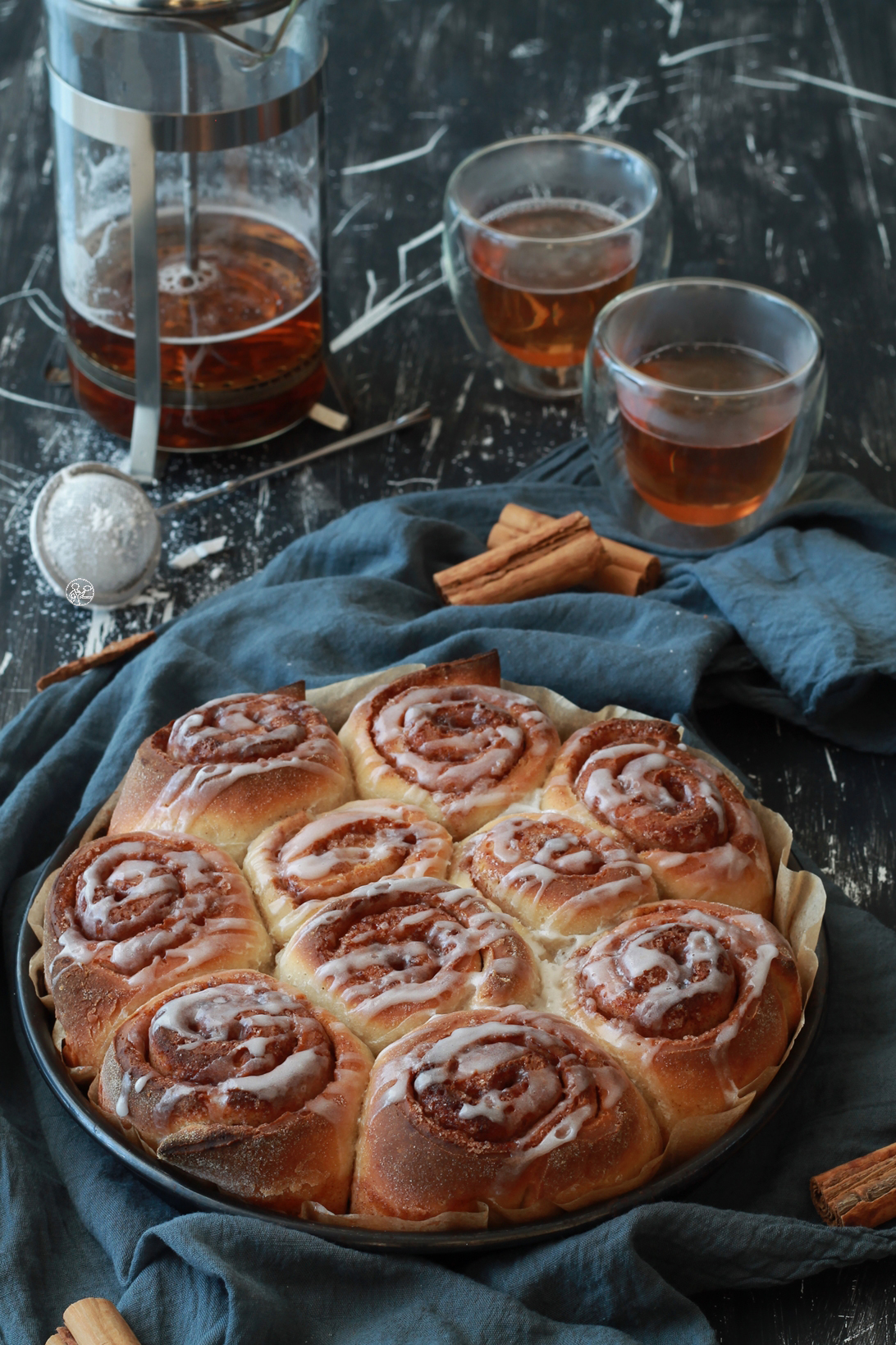 Brioches roulées à la cannelle sans gluten - La Cassata Celiaca