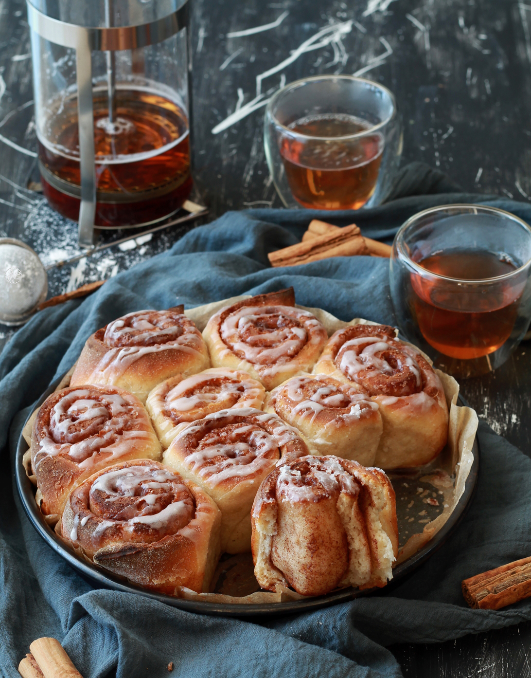 Brioches roulées à la cannelle sans gluten - La Cassata Celiaca