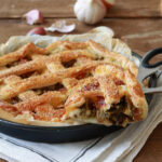 Tarte aux artichauts et lardons sans gluten - La Cassata Celiaca
