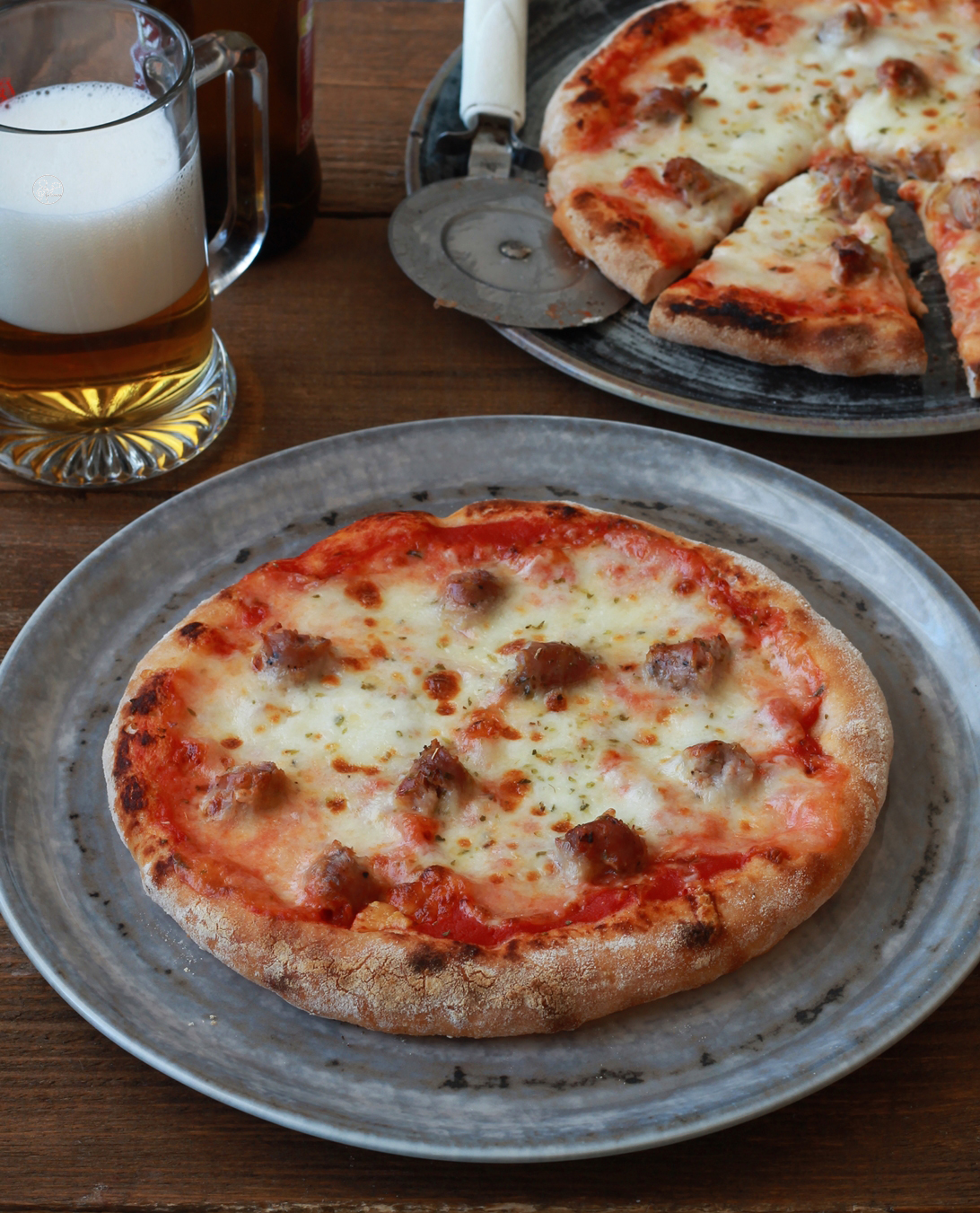 Pizza à la bière sans gluten - La Cassata Celiaca