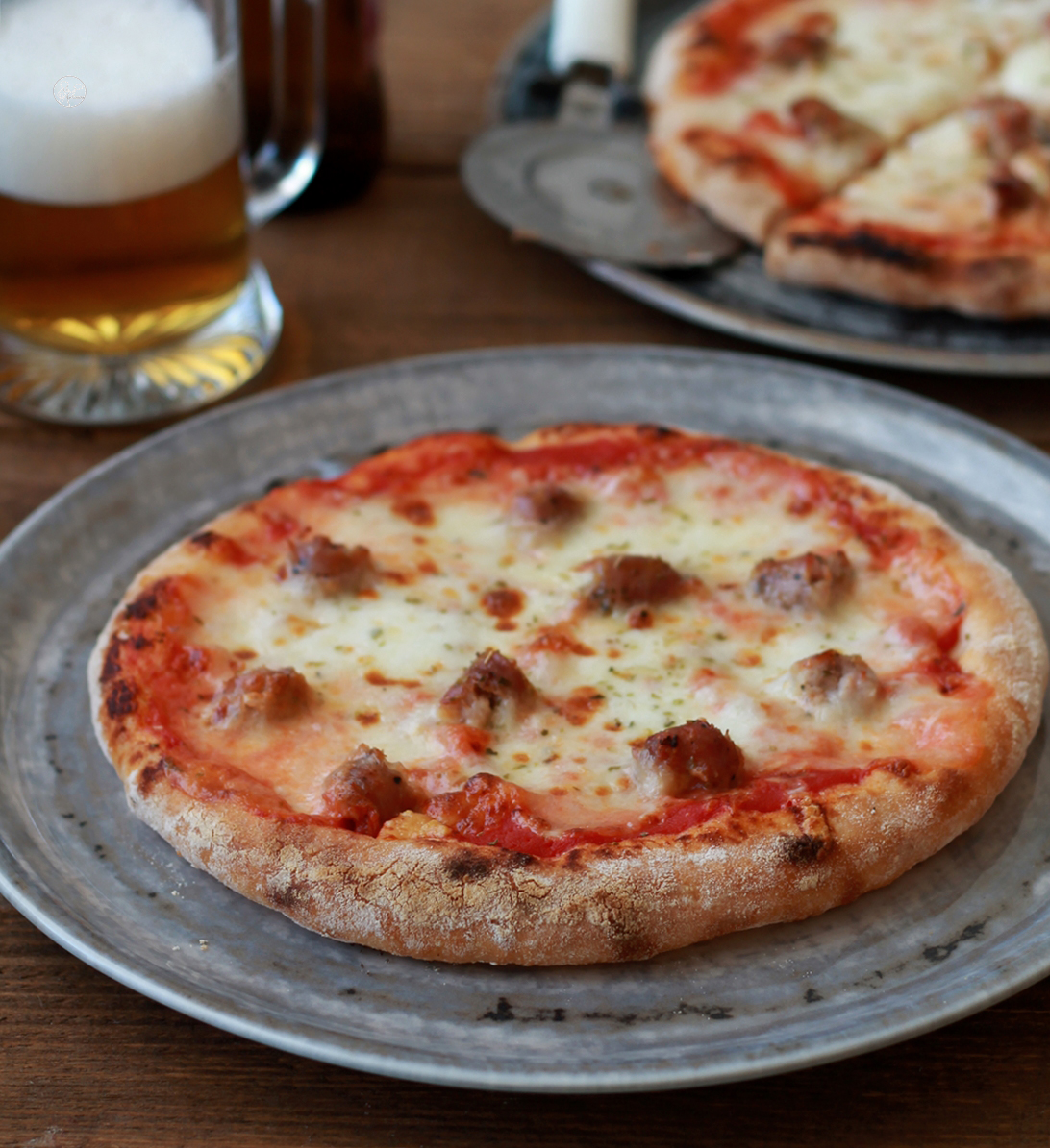 Pizza à la bière sans gluten - La Cassata Celiaca