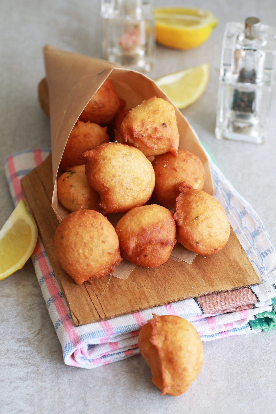 Cuculli ou beignets de pois chiches sans gluten - La Cassata Celiaca Cuculli ou beignets de pois chiches sans gluten - La Cassata Celiaca