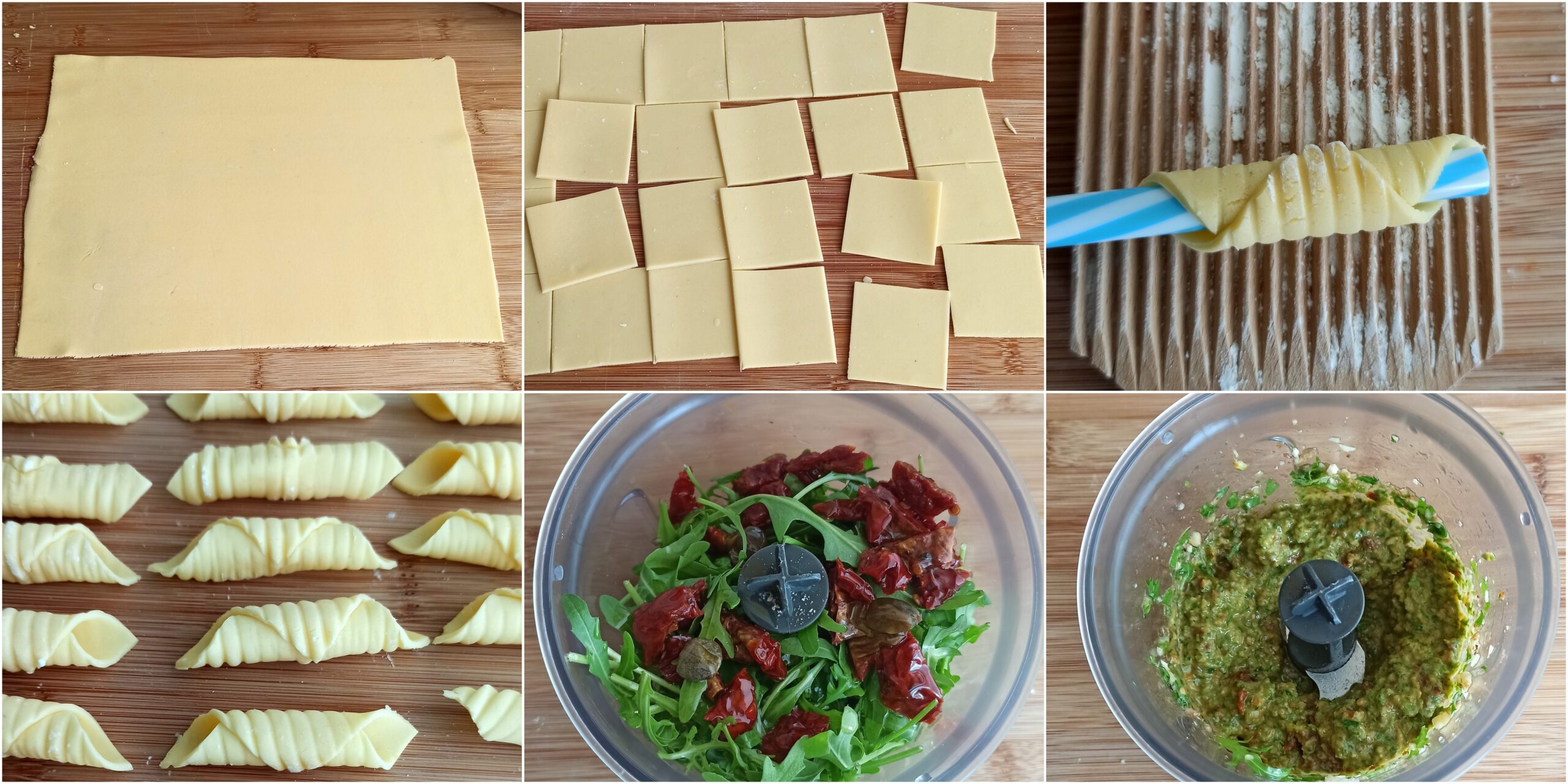 Garganelli senza glutine con pesto di rucola - La Cassata Celiaca