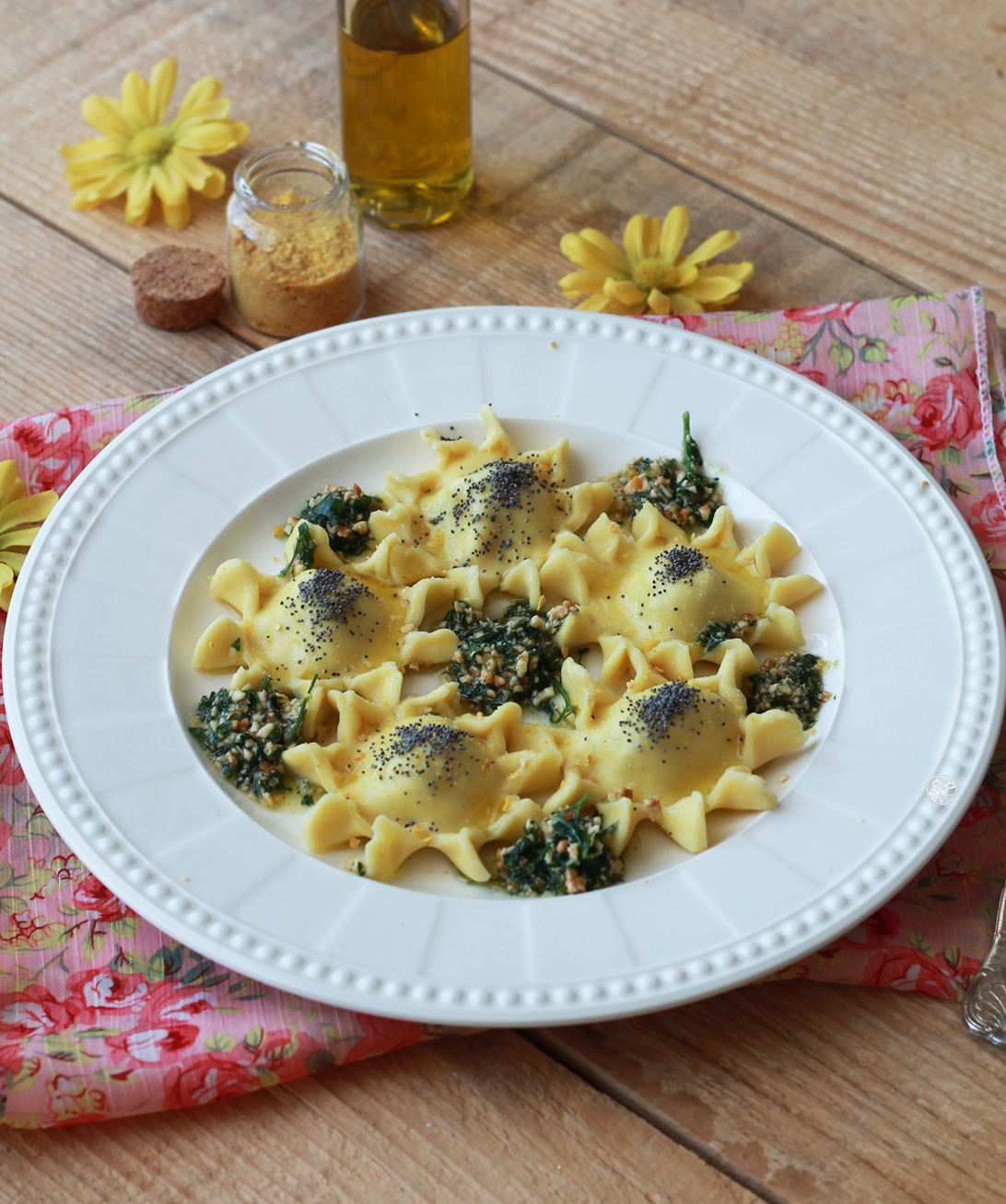 Girasoli di pasta fresca senza glutine - La Cassata Celiaca 