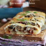 Strudel avec champignons et tomates séchées sans gluten - La Cassata Celiaca
