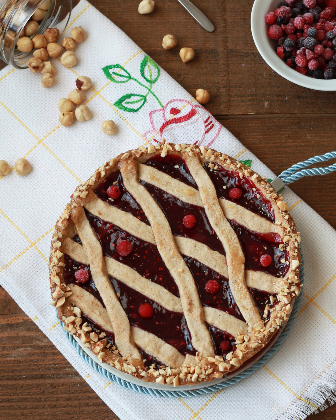 Linzer torte sans gluten - La Cassata Celiaca