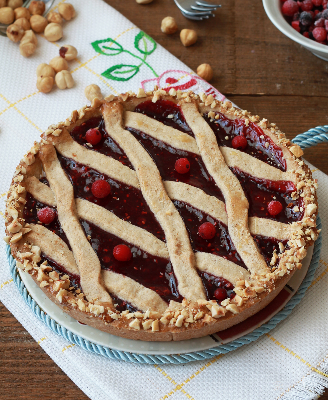 Linzer torte sans gluten - La Cassata Celiaca