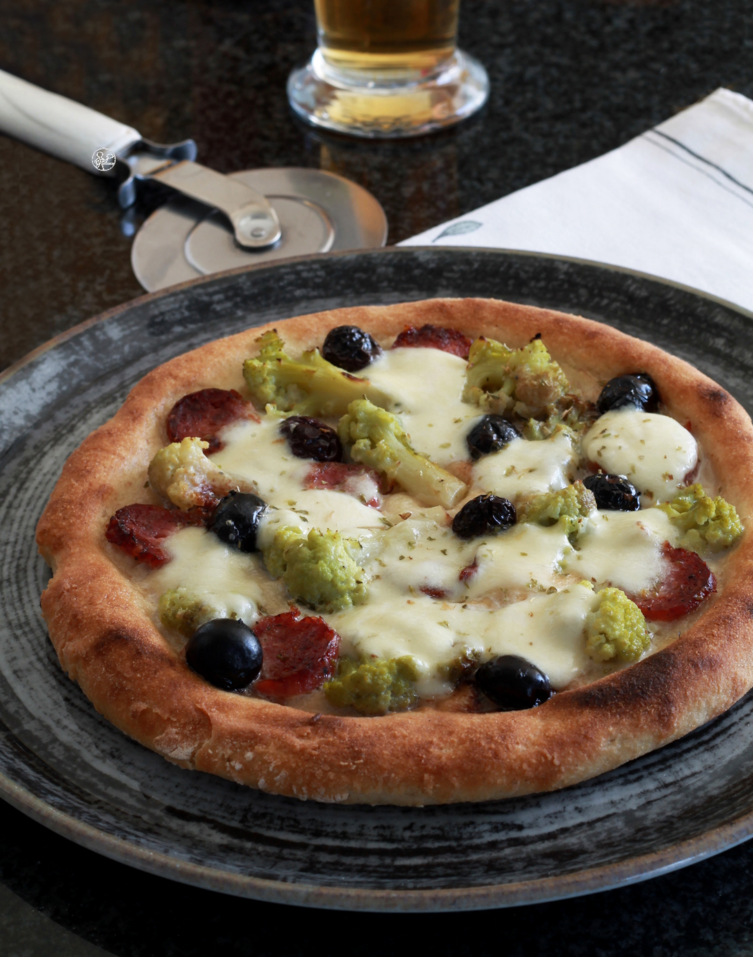Pizza sans gluten et sans mix du commerce en vidéo