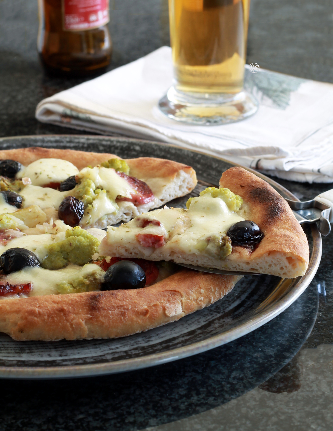 Pizza sans gluten et sans mix du commerce en vidéo - La Cassata Celiaca