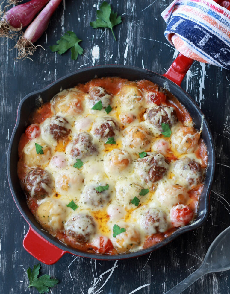 Pasticcio di polpette al forno senza glutine - La Cassata Celiaca