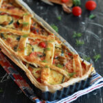 Tarte de légumes sans gluten - La Cassata Celiaca