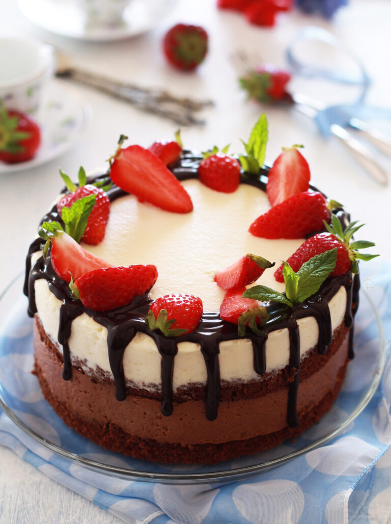 Gâteau au double chocolat sans gluten - La Cassata Celiaca