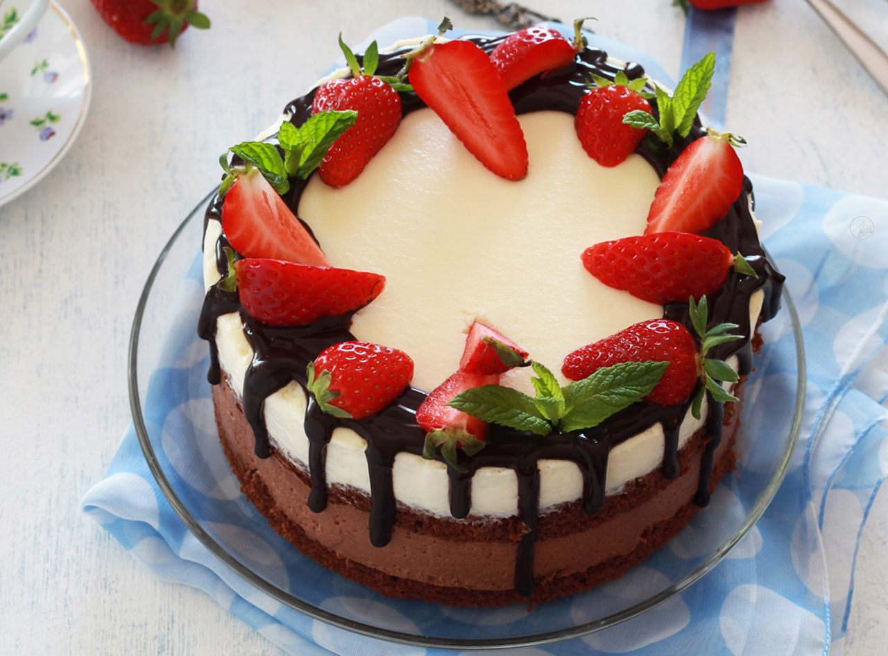 Gâteau au double chocolat sans gluten - La Cassata Celiaca 