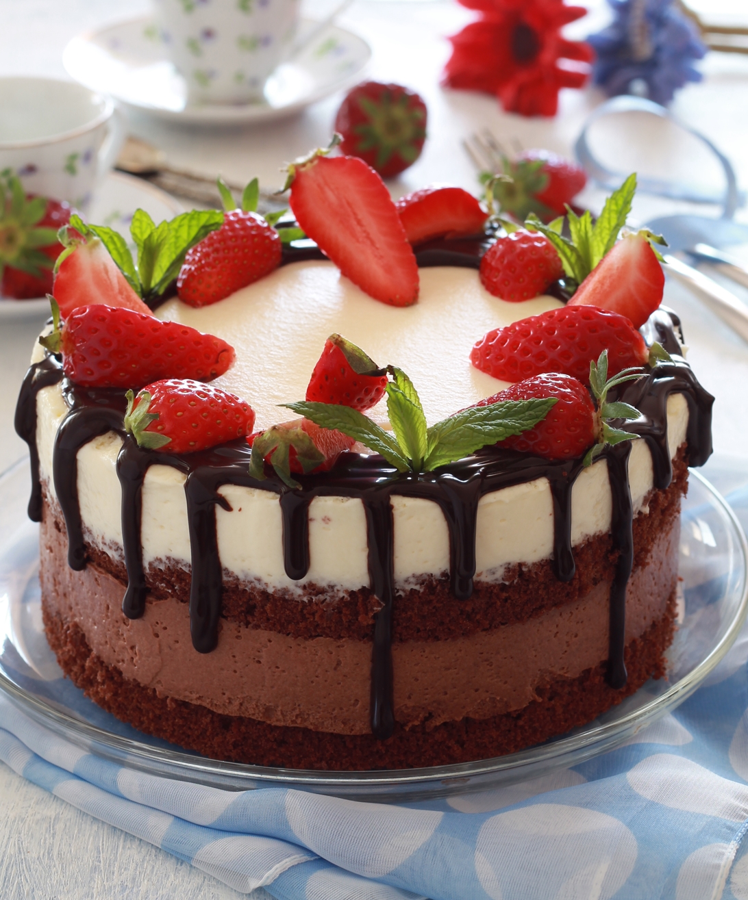 Torta al doppio cioccolato senza glutine - La Cassata Celiaca