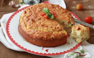 Gâteau salé 7 pots sans gluten - La Cassata Celiaca