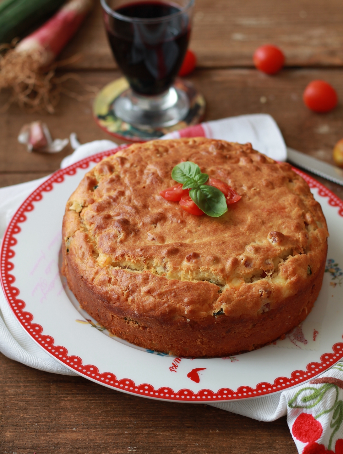 Gâteau salé 7 pots sans gluten - La Cassata Celiaca