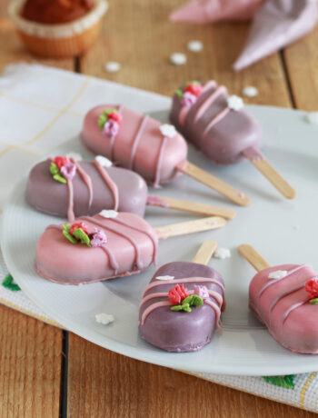 Cakesicles sans gluten - La Cassata Celiaca