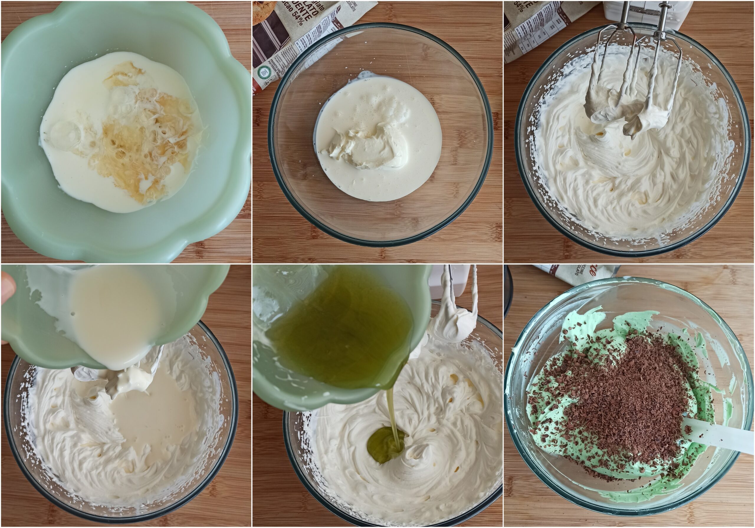 Cheesecake à la menthe et au chocolat sans gluten - La Cassata Celiaca