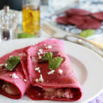 Crêpes à la betterave sans gluten - La Cassata Celiaca