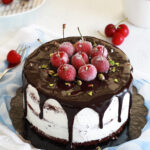 Gâteau Forêt noire aux cerises sans gluten - La Cassata Celiaca